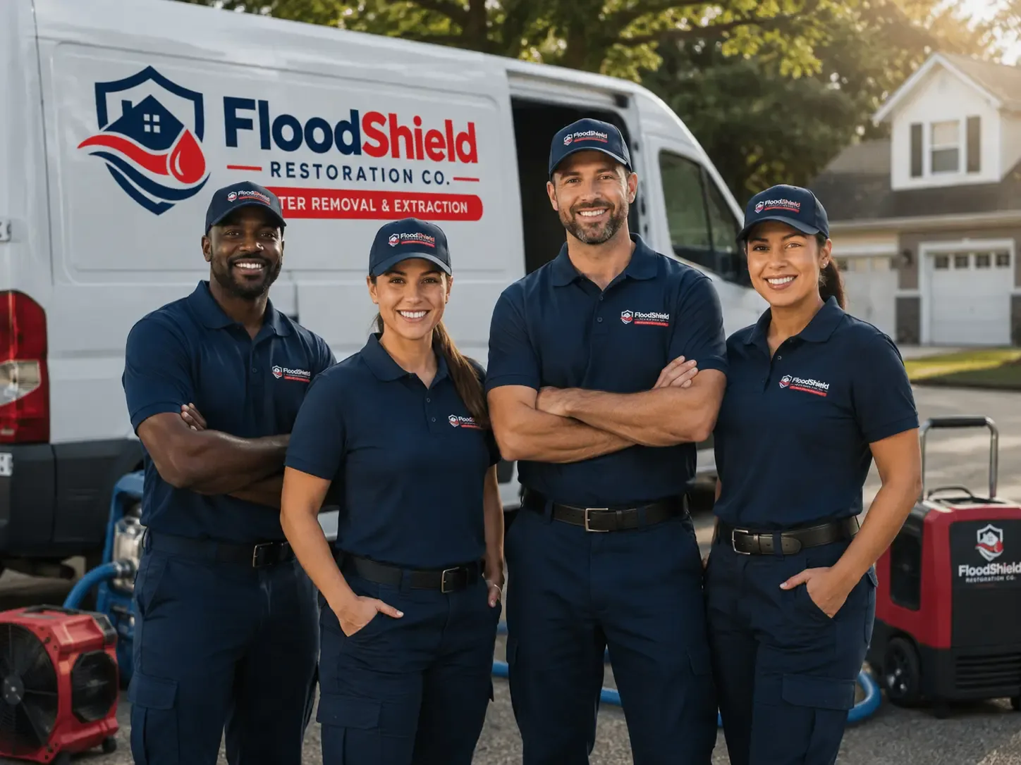 Flood Damage Restoration company in Breckenridge, MI