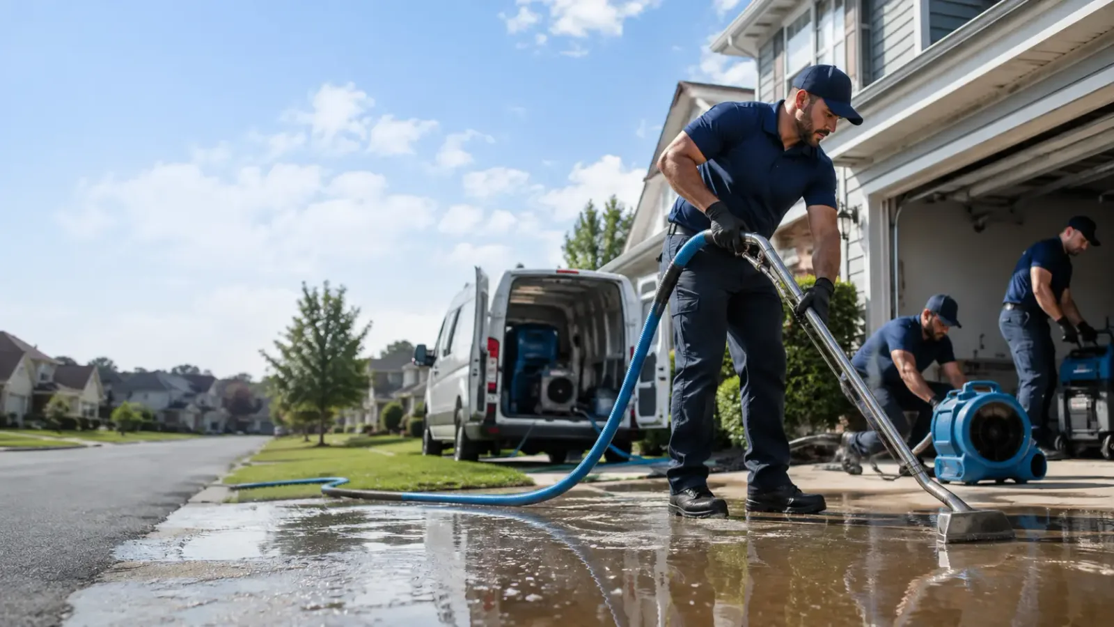 Flood Damage Restoration in Breckenridge, MI